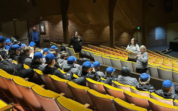 Grays Harbor College
Grays Harbor College President Dr. Carli Schiffner addresses the student athletes on Friday.