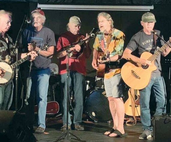 Brownsmead Flats plays the Raymond Theatre stage for a free concert at 2 p.m. Sunday, Dec. 29.