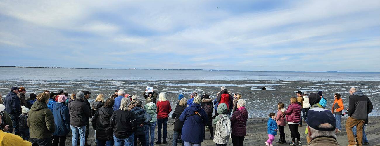 Washington State Parks
A good-sized crowd attended a past Bottle Beach State Park First Hike.