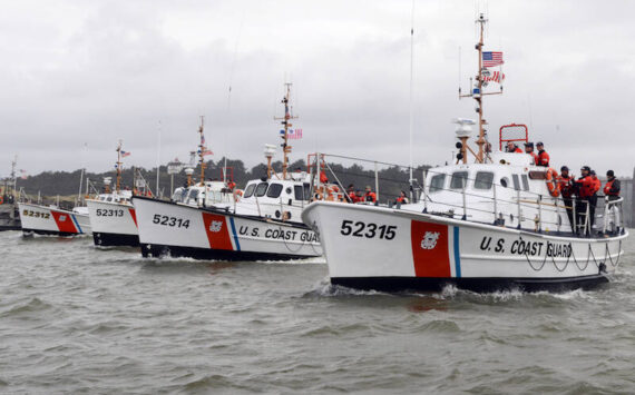 U.S. Coast Guard District 13
The Coast Guard’s previous fleet of 52-foot special purpose heavy weather, are pictured before being retired. A proposal to bring in modern heavy weather boats is underway, including bringing one to Station Grays Harbor.