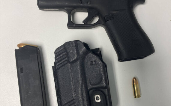 Aberdeen Police Department
This pistol was waved at a driver in Aberdeen on Friday in what is described as a “road rage” incident.