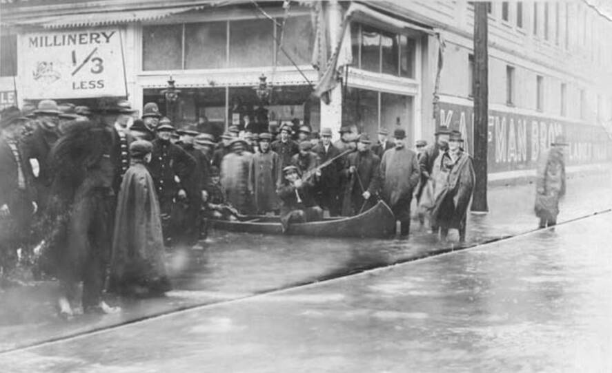 Polson Museum
Flood of 1933 in Aberdeen.